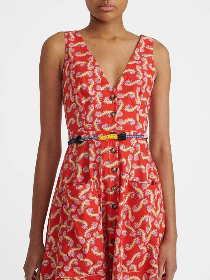 Woven Cord Belt Light Blue sold by SALONI product image thumbnail 3