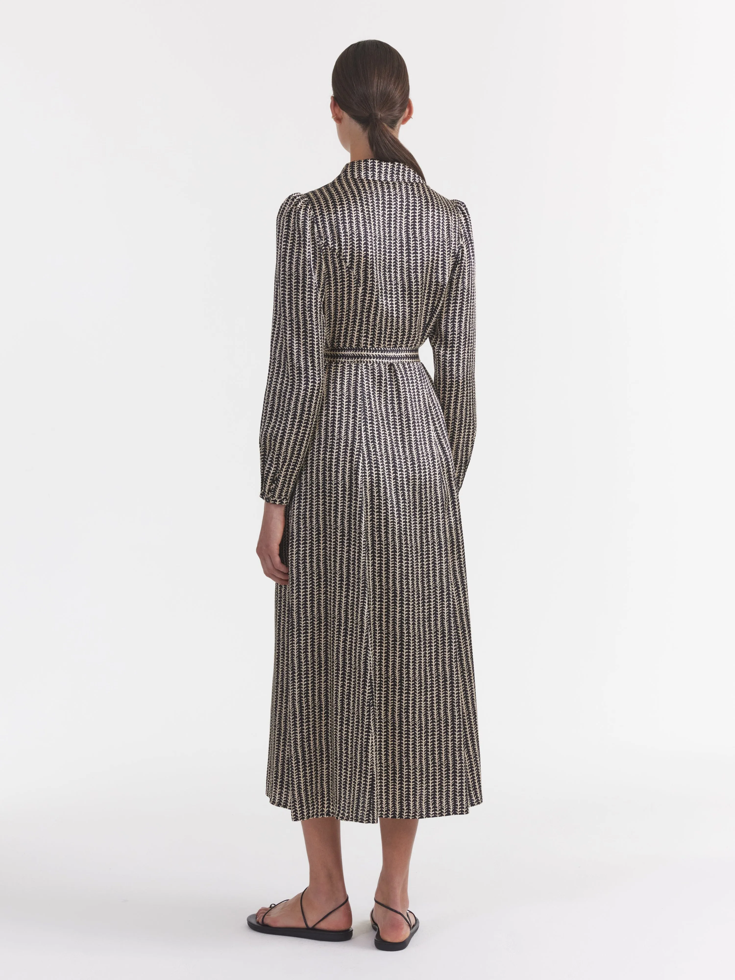 Vanessa-B Dress in Stem Noir Small sold by SALONI product image thumbnail 4
