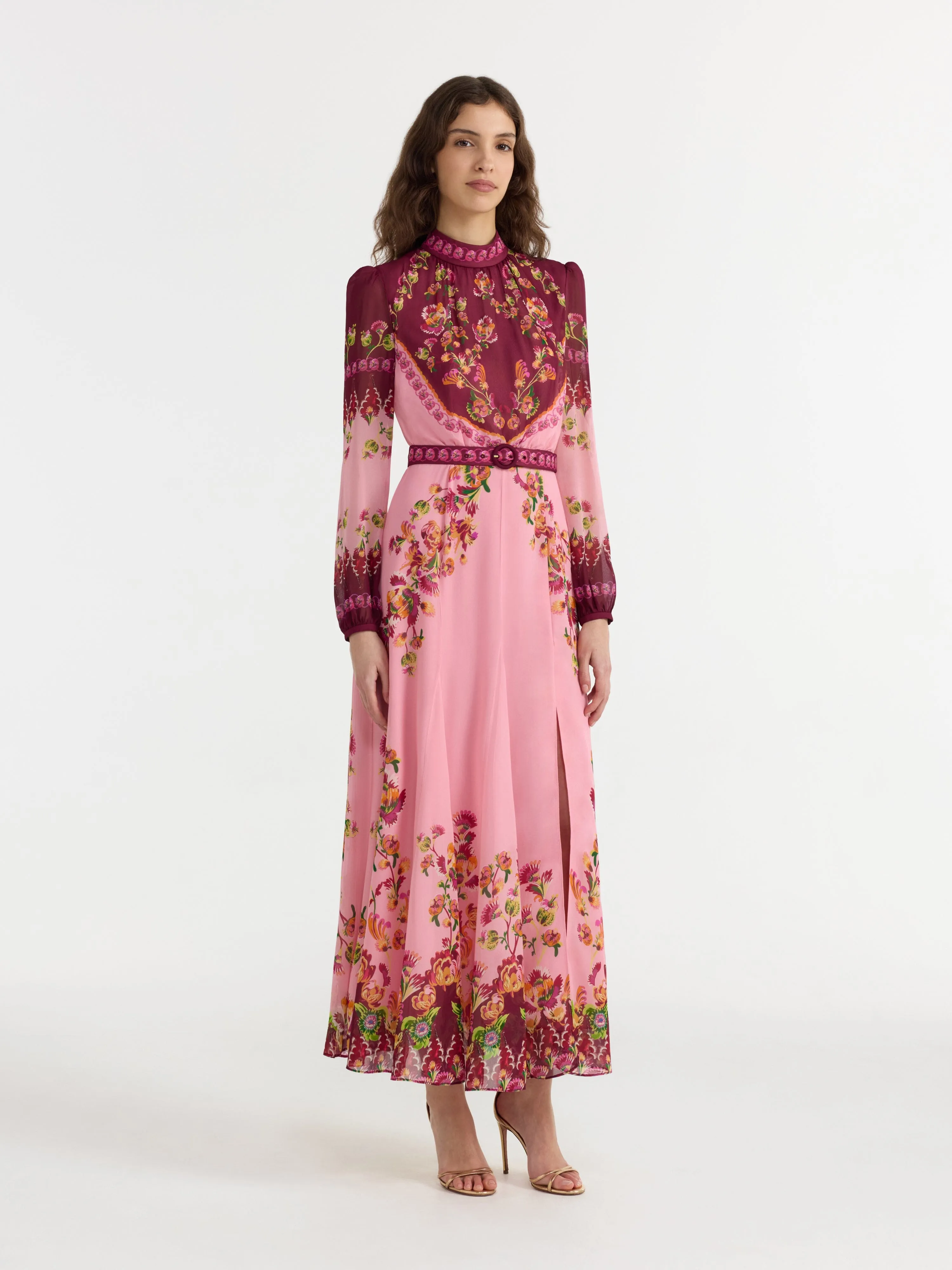 Jacqui D Dress in Saffier Blush sold by SALONI product image thumbnail 3