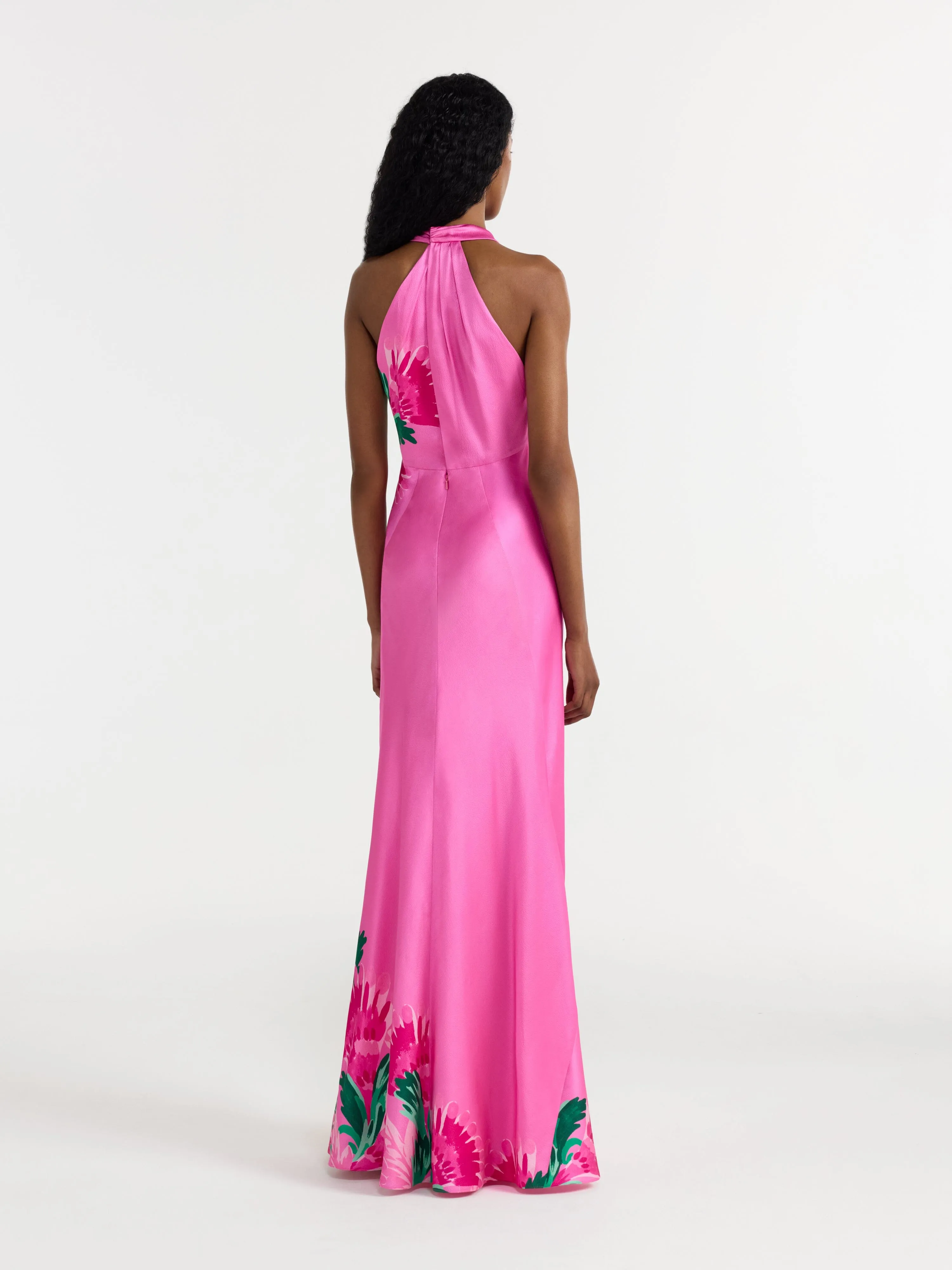 Suzette Long Dress in Phlox Feather sold by SALONI product image thumbnail 4