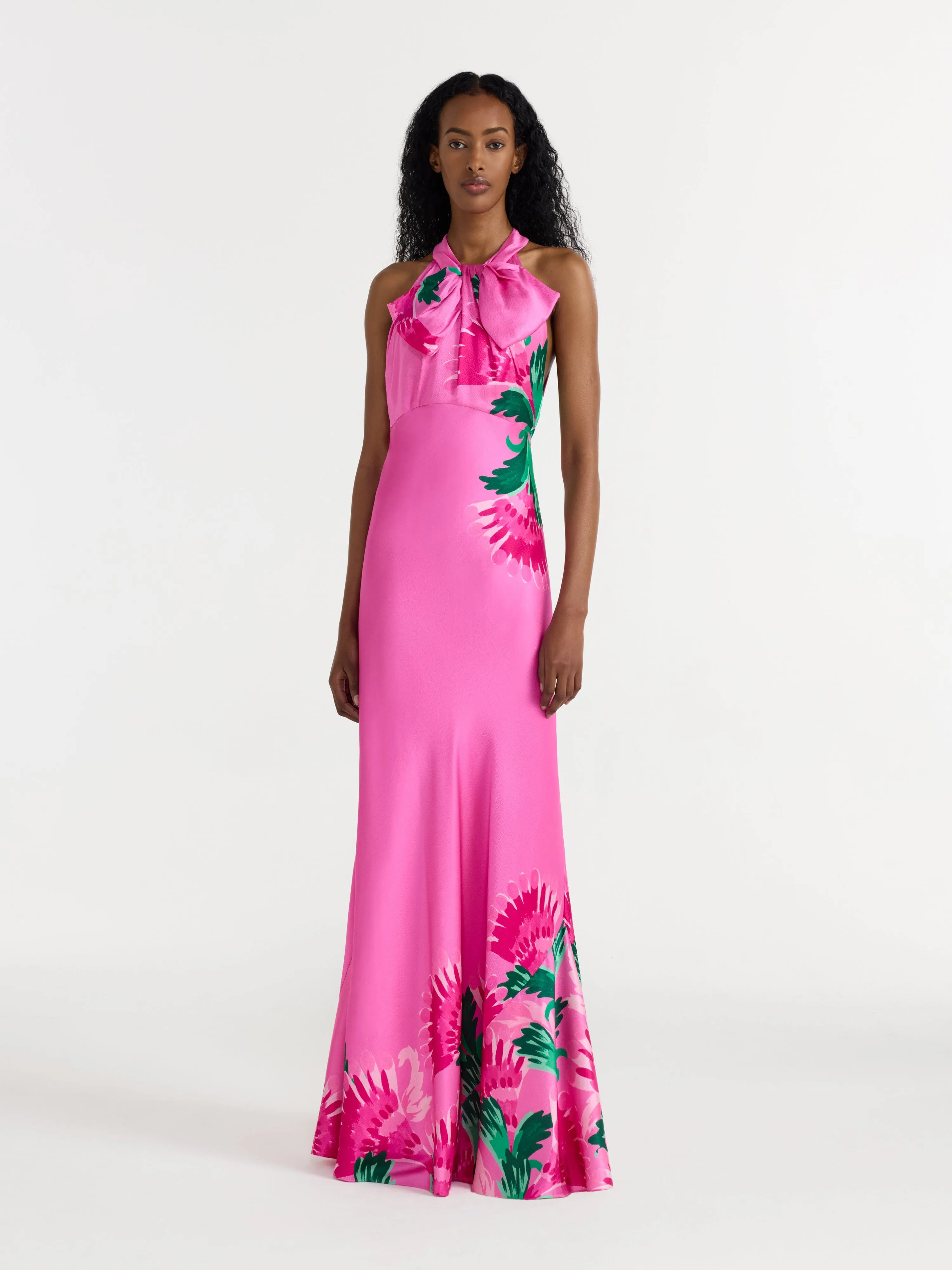 Suzette Long Dress in Phlox Feather sold by SALONI product image thumbnail 2