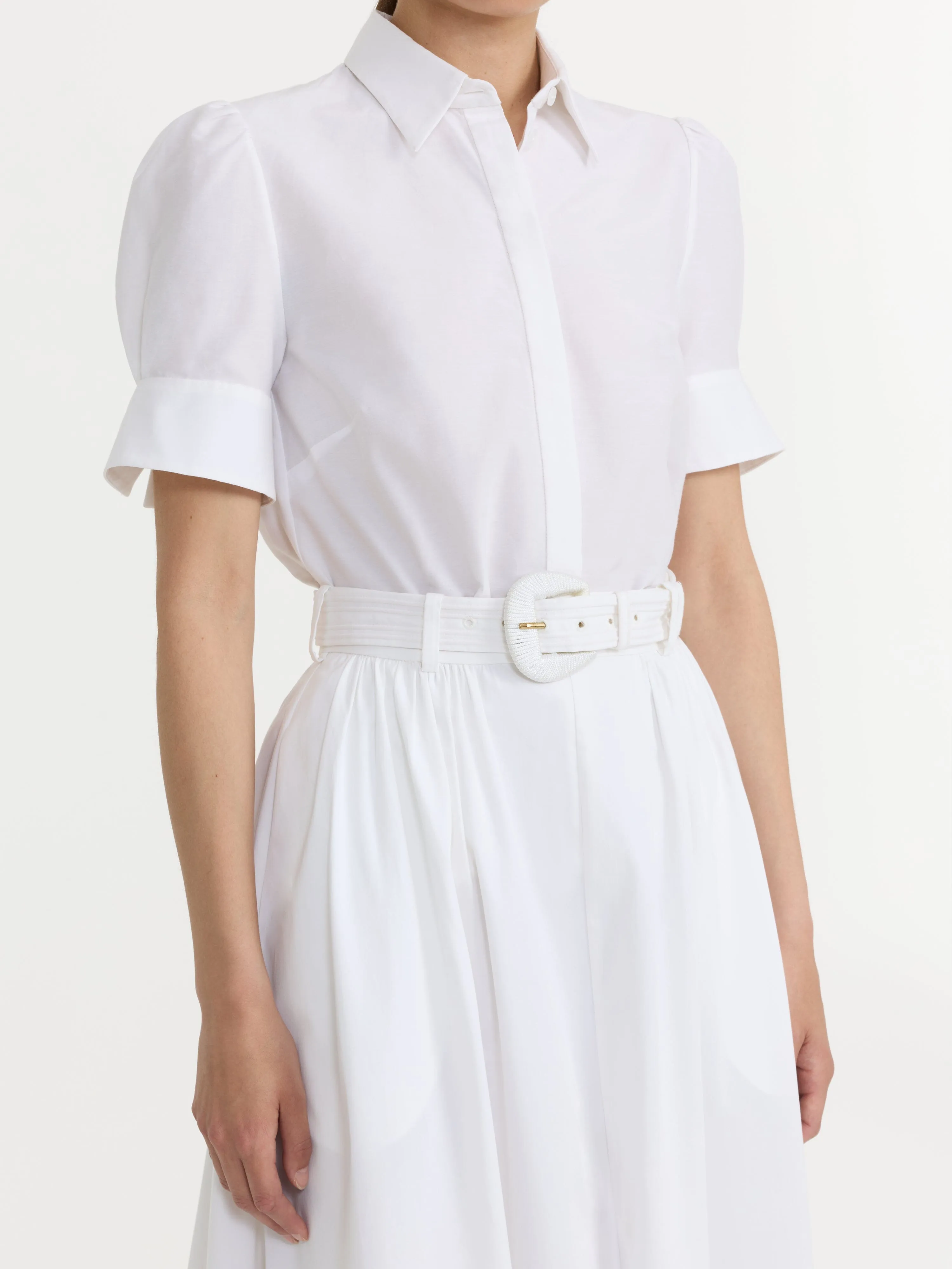 Mae C Shirt in White sold by SALONI product image thumbnail 5