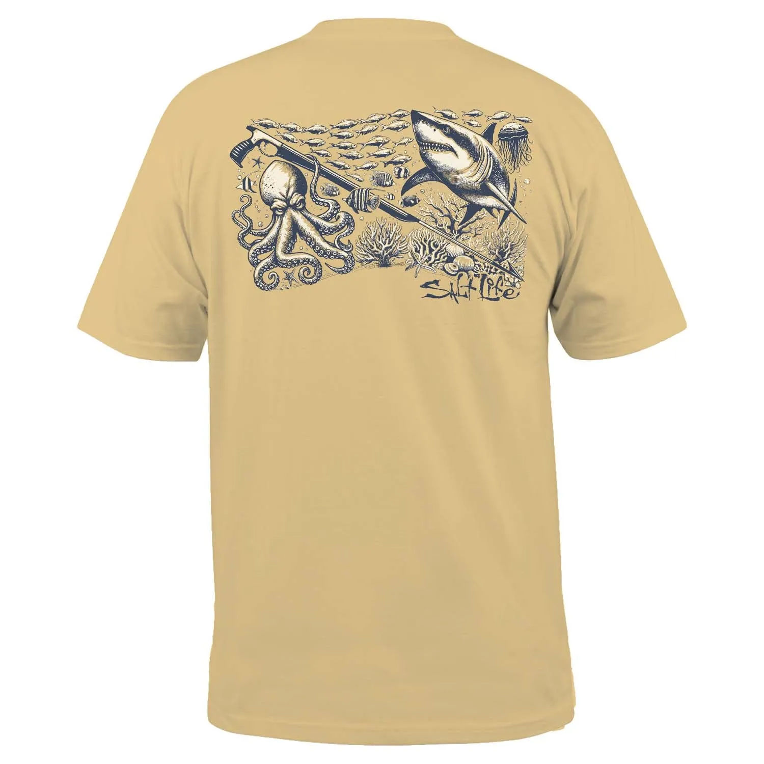Men's Underwater Diving Short Sleeve Tee sold by Salt Life product image thumbnail 2