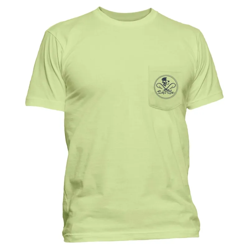 Men's Skull And Hooks Short Sleeve Tee sold by Salt Life
