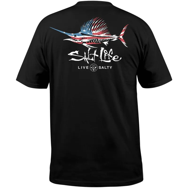 Sailfish N' Bones Short Sleeve Shirt - BIG sold by Salt Life