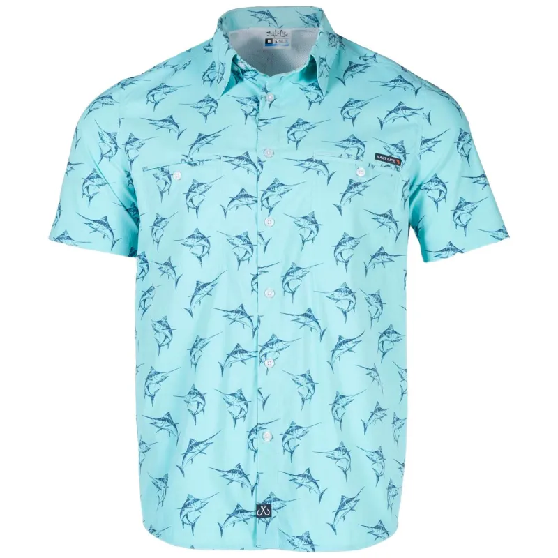 Men's Sublime Mariners Woven Short Sleeve Shirt sold by Salt Life