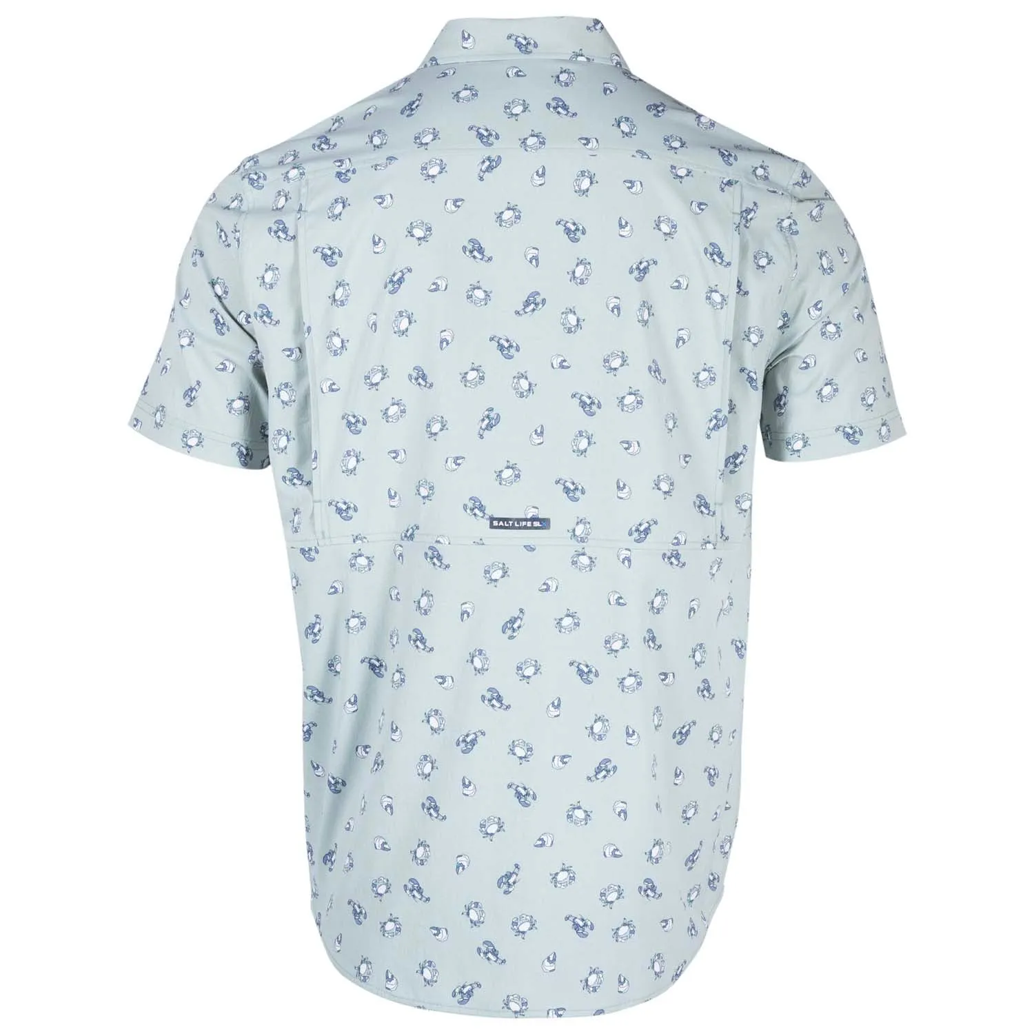 Men's Crustacean Life Woven Short Sleeve Shirt sold by Salt Life product image thumbnail 2