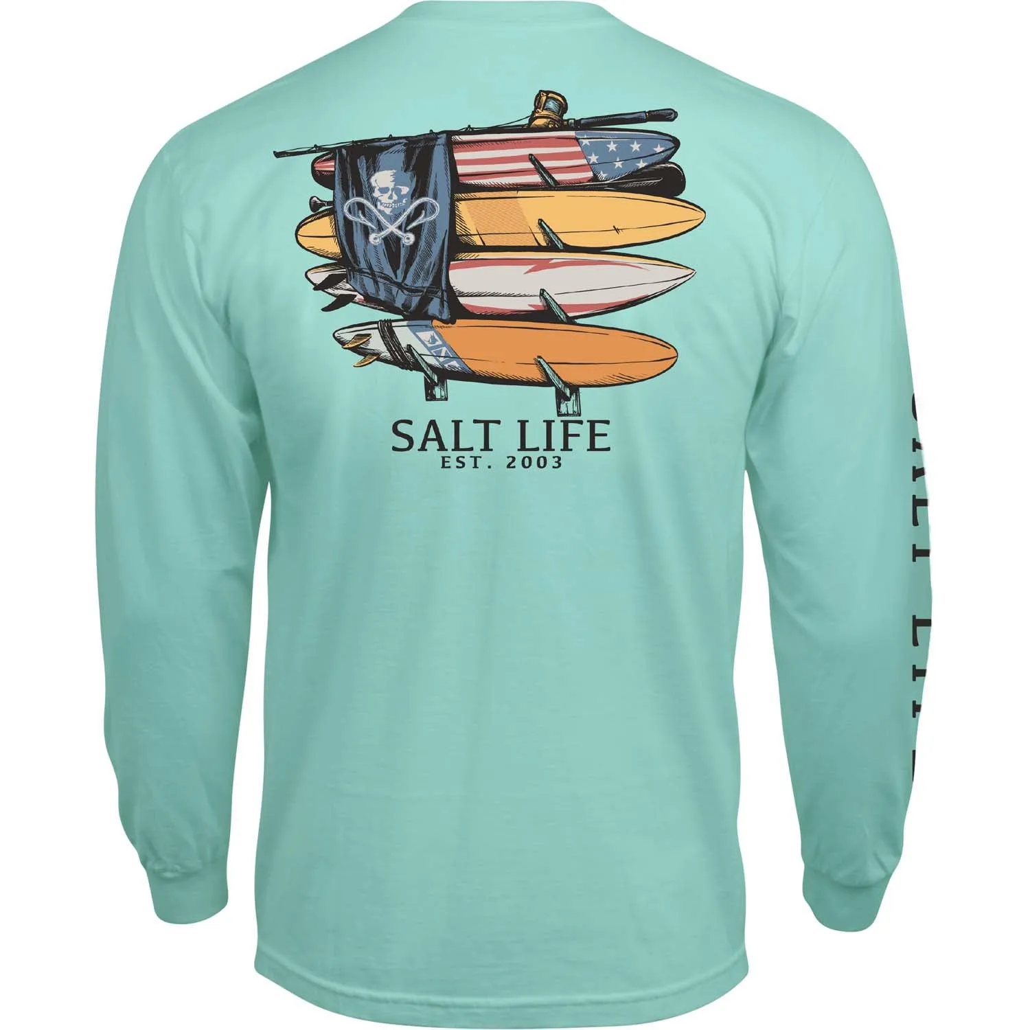 Men's American Quiver Long Sleeve Shirt sold by Salt Life