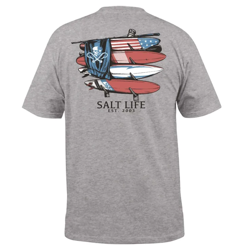 Men's American Quiver Short Sleeve Shirt made by Salt Life