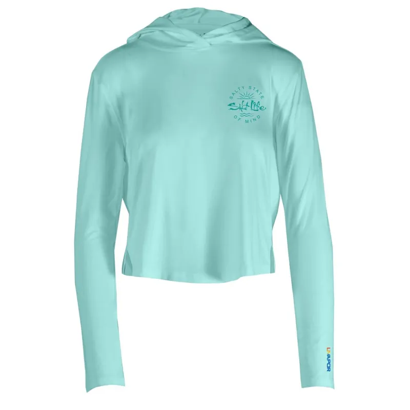 Women's Seaglass Bay Performance SLX Hoodie sold by Salt Life