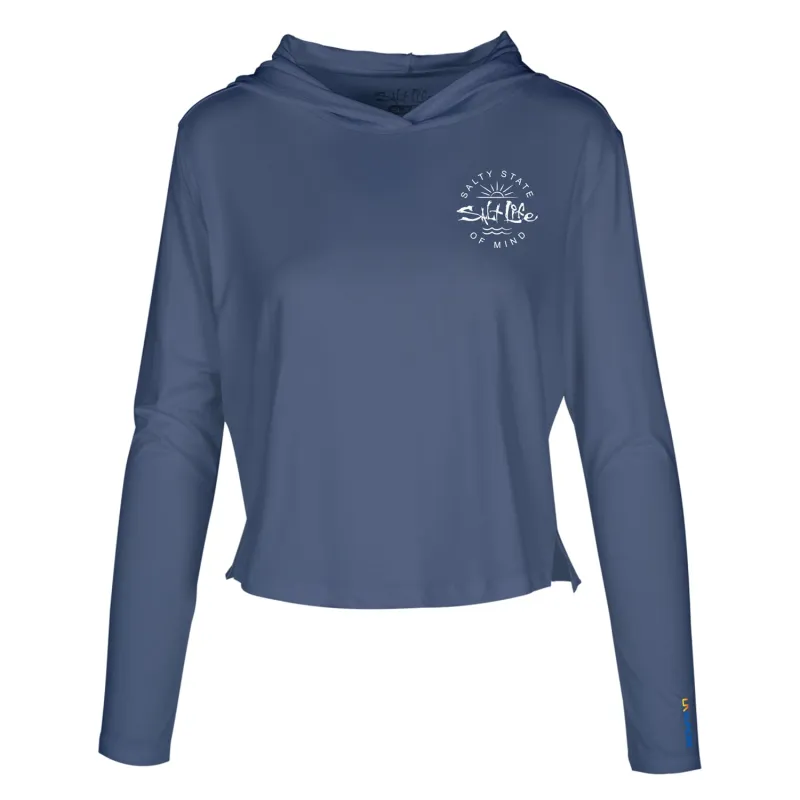Women's Seaglass Bay Performance SLX Hoodie sold by Salt Life