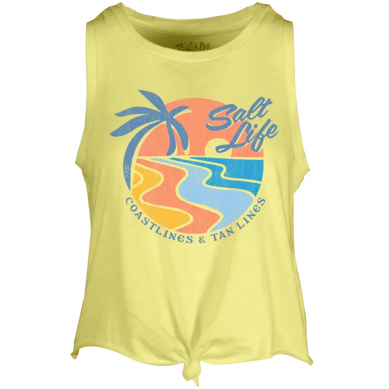Women's Coastlines Fever Tank Top sold by Salt Life
