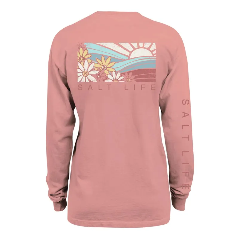Women's Daisy Wave Long Sleeve Shirt sold by Salt Life