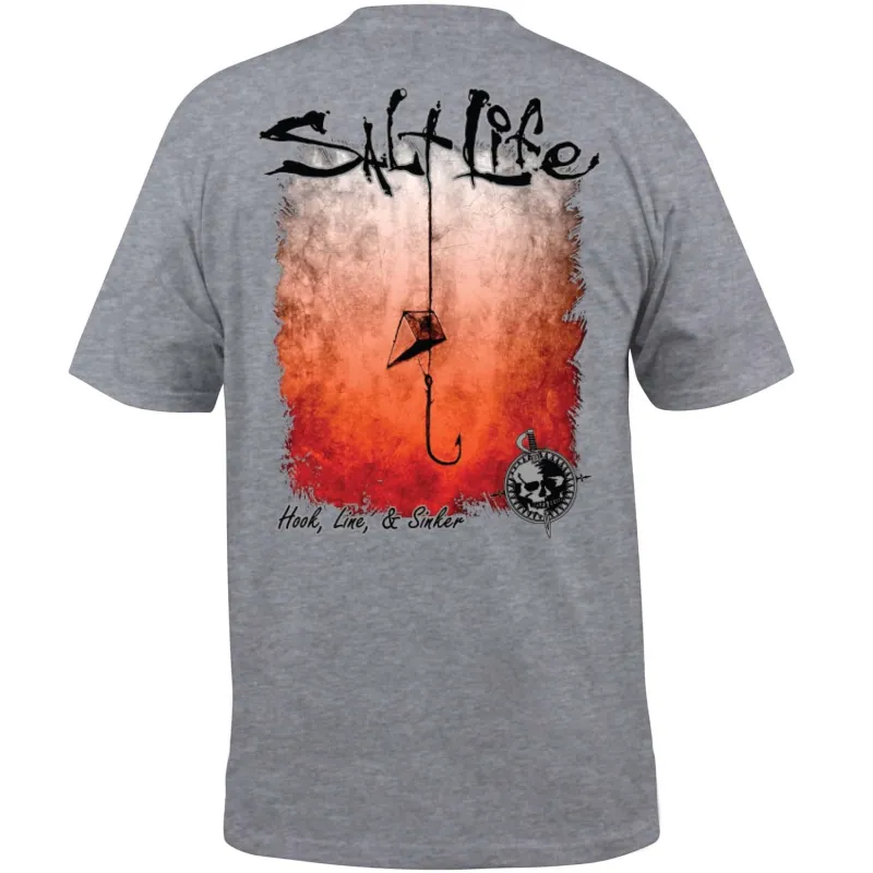 Men's Hook Line and Sinker Short Sleeve Shirt sold by Salt Life
