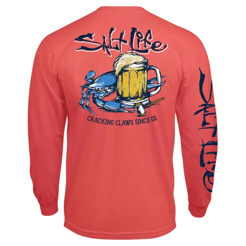 Men's Bushel N' Beers Long Sleeve Shirt sold by Salt Life