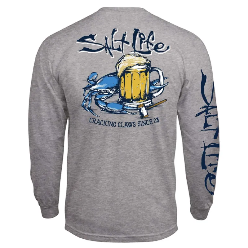 Men's Bushel N' Beers Long Sleeve Shirt sold by Salt Life