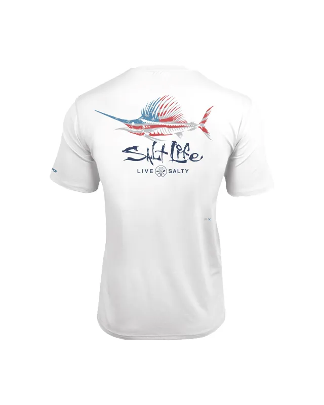 Men's Sailfish N Bones Short Sleeve SLX Performance Shirt sold by Salt Life