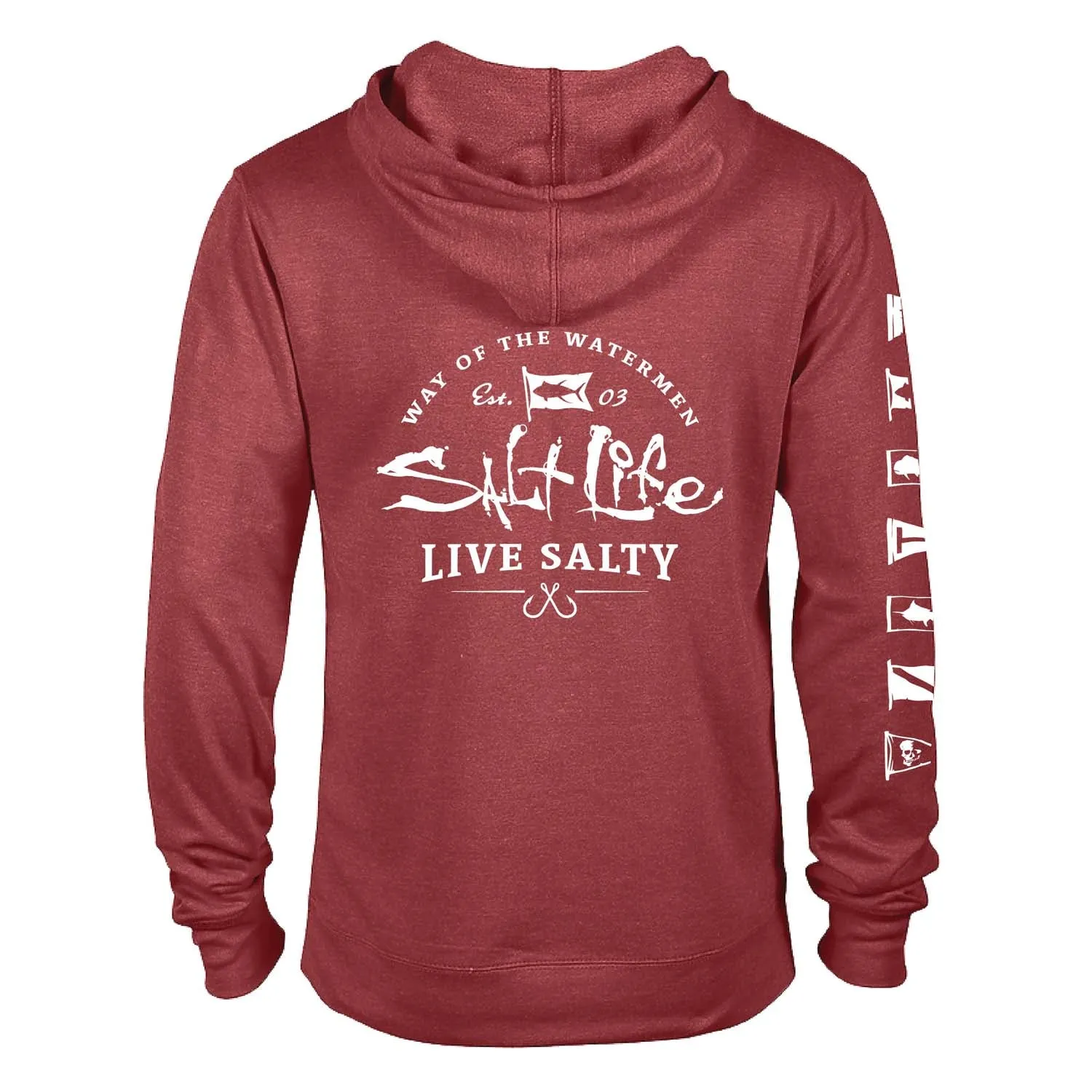 Men's Ocean Kin French Terry Pullover Hoodie sold by Salt Life
