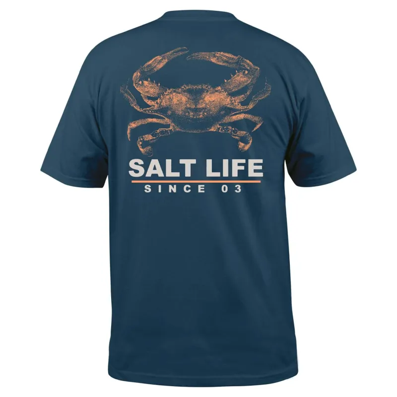 Men's Crab Life Short Sleeve Shirt sold by Salt Life