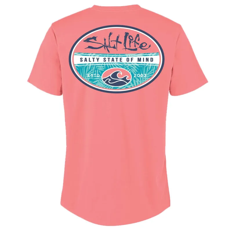 Women's Secret Spot V-Neck Short Sleeve Shirt sold by Salt Life