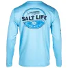 Men's Nothin But Bite Long Sleeve SLX Performance Shirt sold by Salt Life
