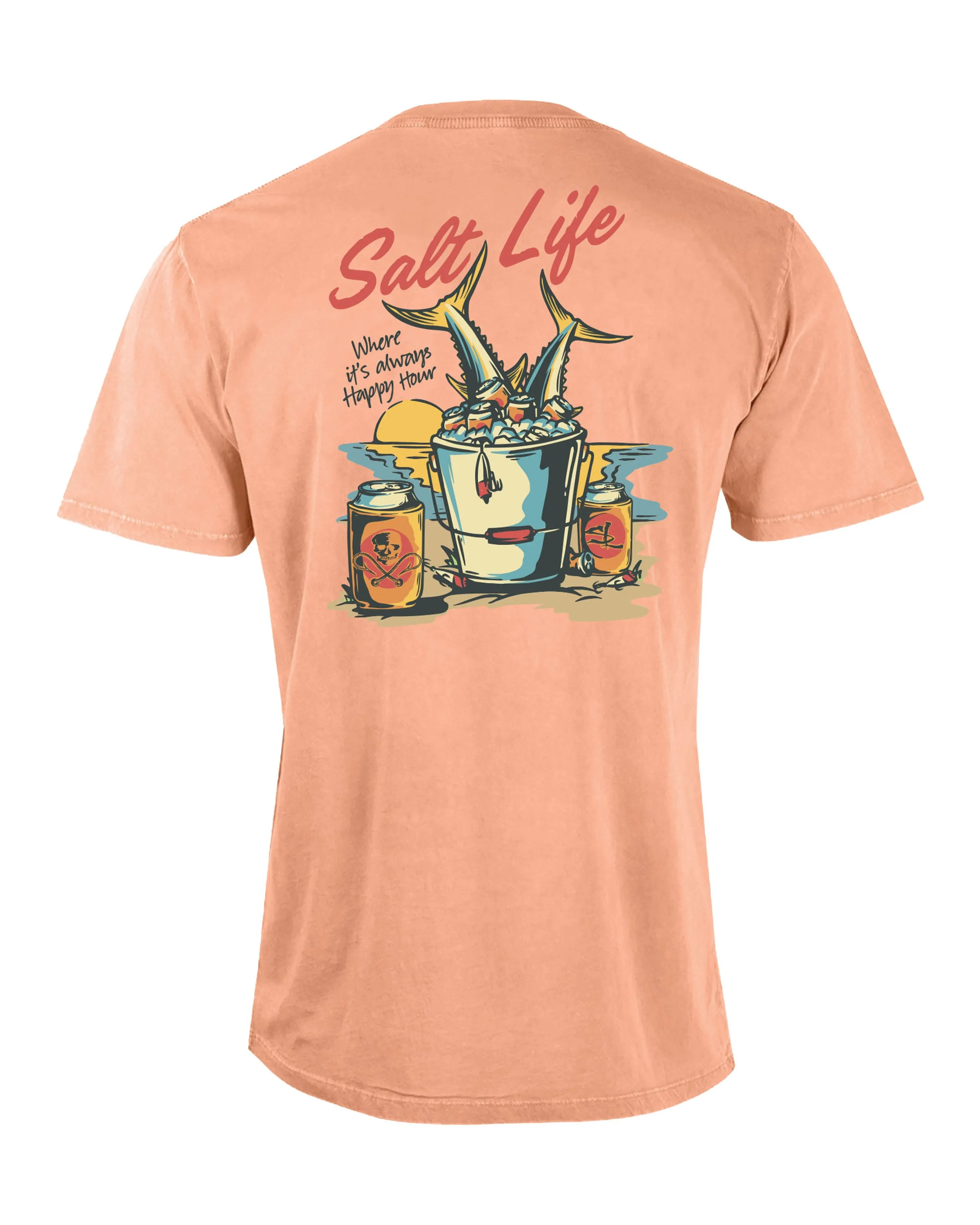 Men's Kick Back Beach Short Sleeve Shirt sold by Salt Life