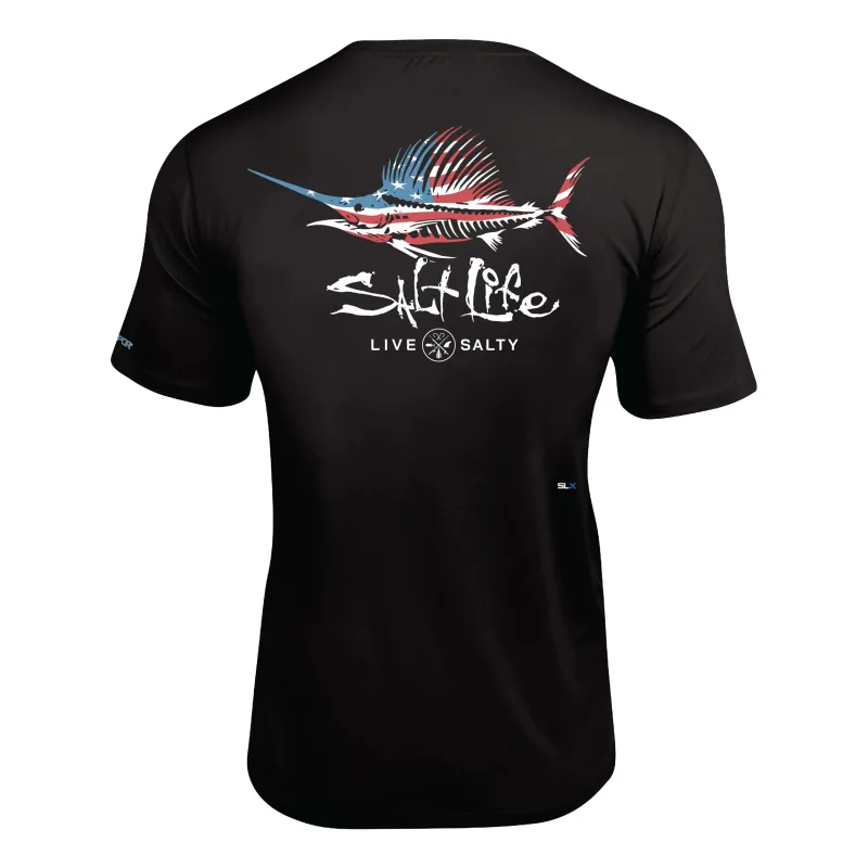 Men's Sailfish N Bone Short Sleeve SLX Performance Shirt sold by Salt Life