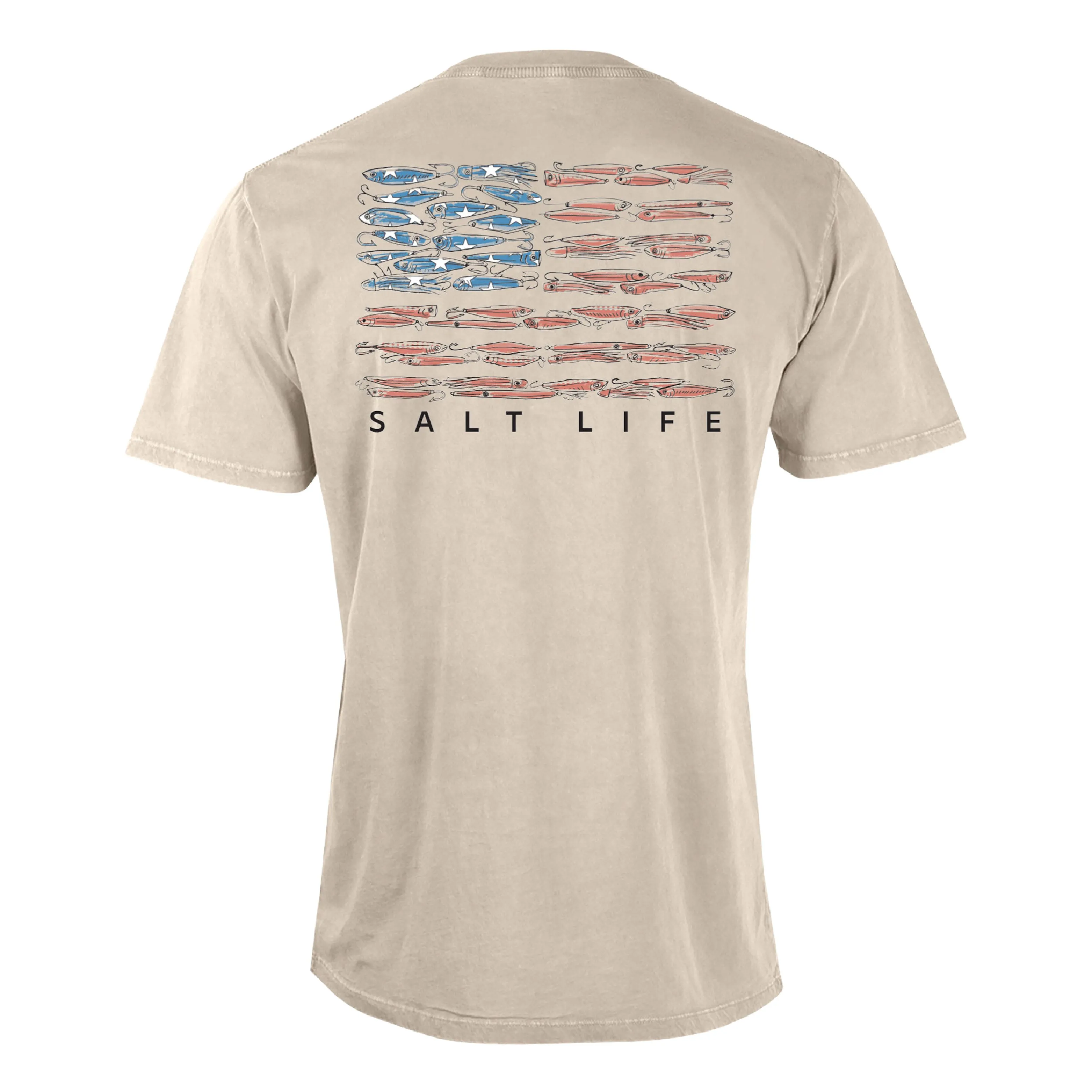 Men's Freedom Lures Short Sleeve Shirt sold by Salt Life