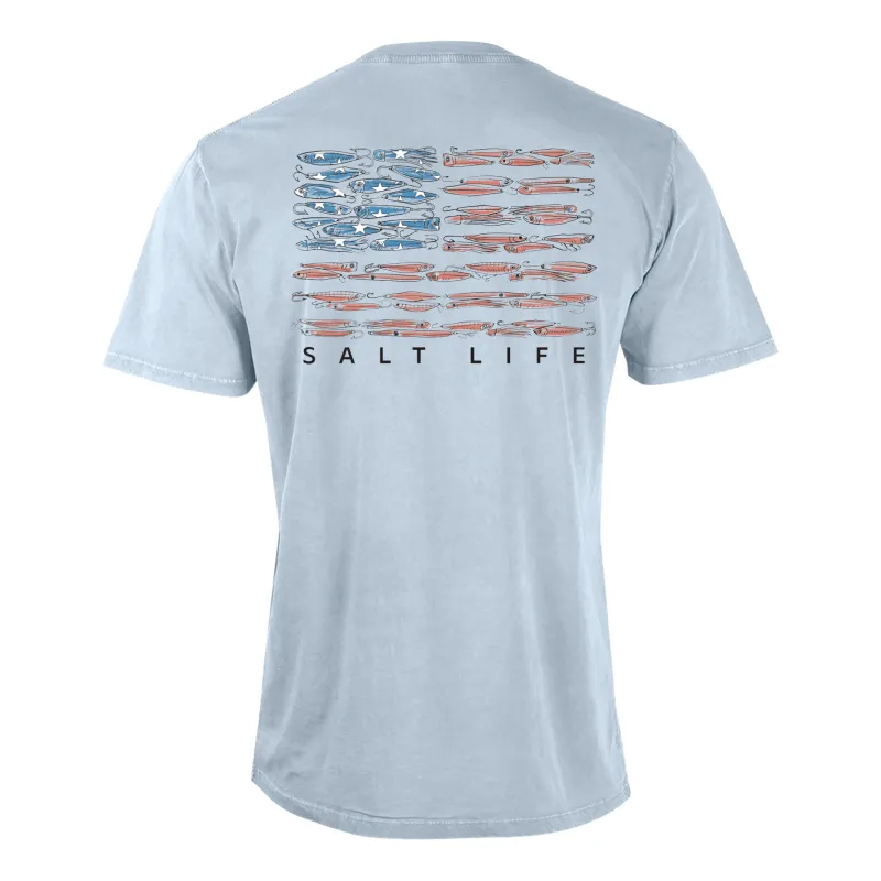 Men's Freedom Lures Short Sleeve Shirt sold by Salt Life