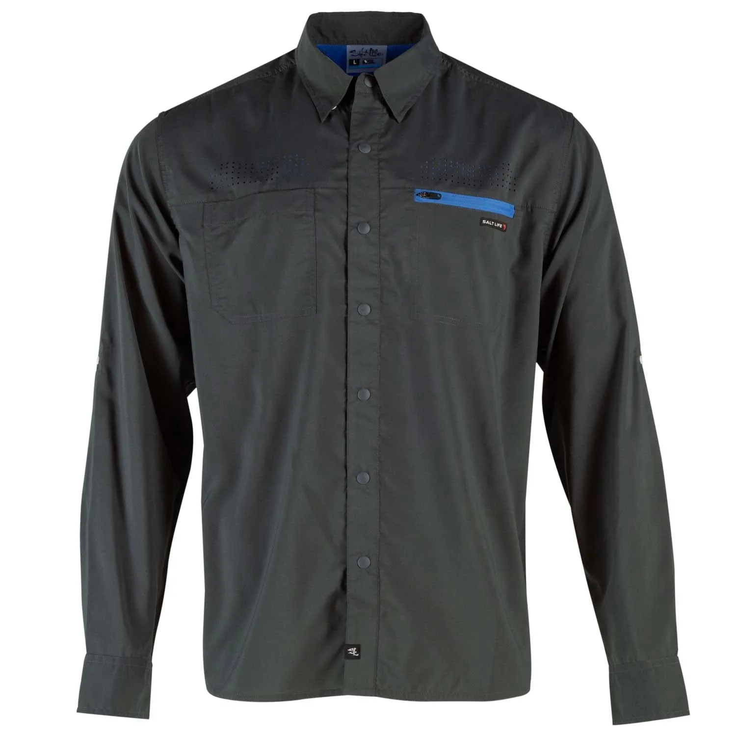 Men's Jigging SLX Performance Long Sleeve Shirt sold by Salt Life