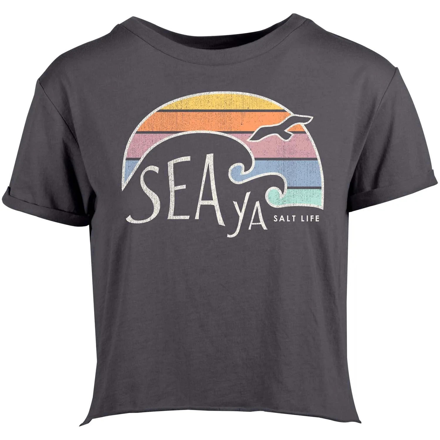 Women's Sea Ya Cropped Shirt sold by Salt Life