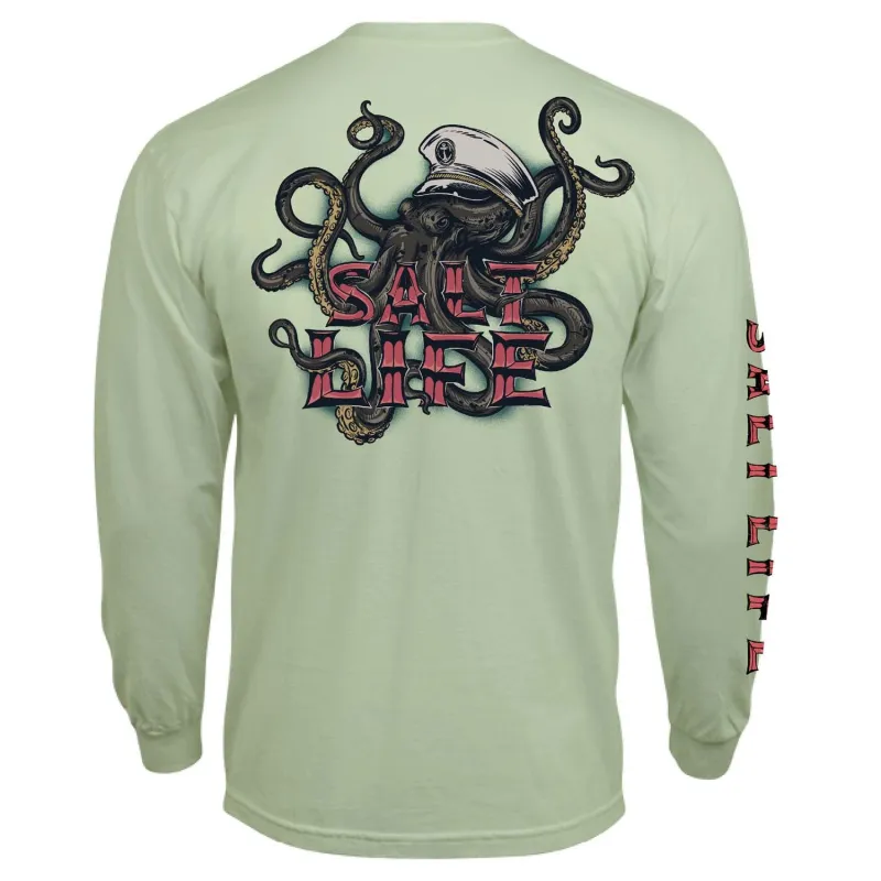 Men's Underwater Alien Long Sleeve Shirt sold by Salt Life