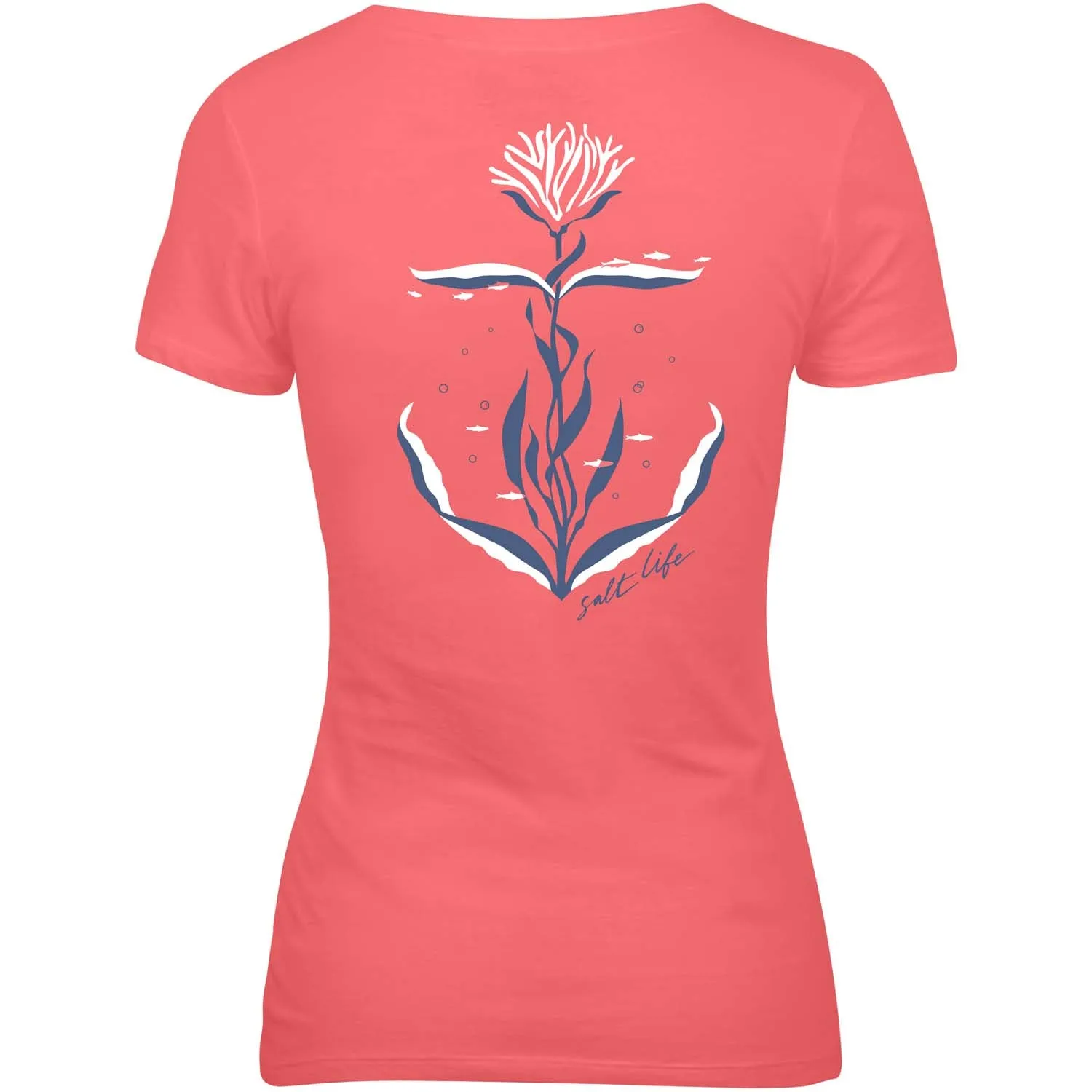 Women's Anchored Kelp Short Sleeve Shirt sold by Salt Life
