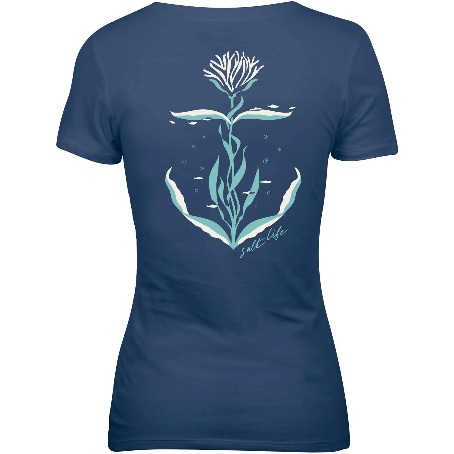 Women's Anchored Kelp Short Sleeve Shirt sold by Salt Life