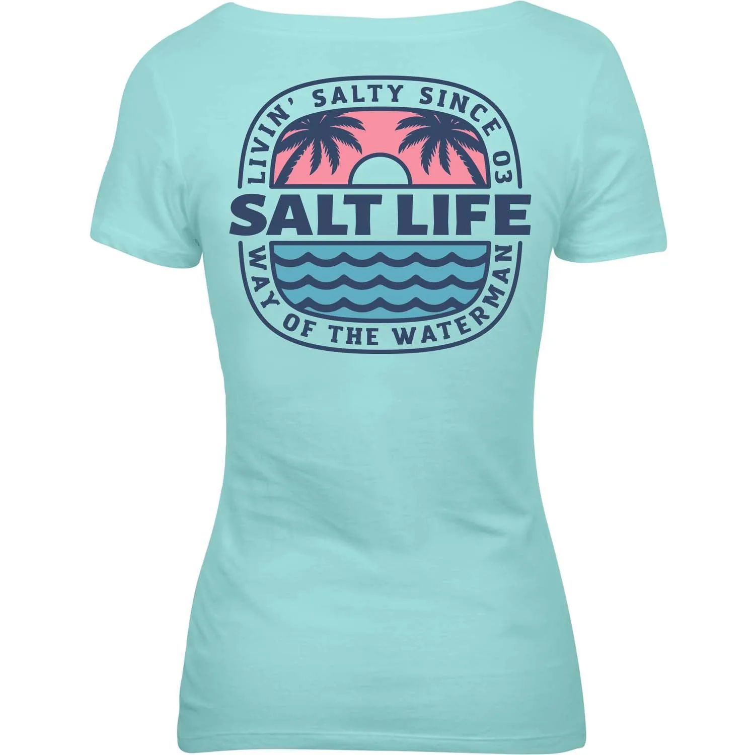 Women's Daily Paradise Short Sleeve Shirt sold by Salt Life