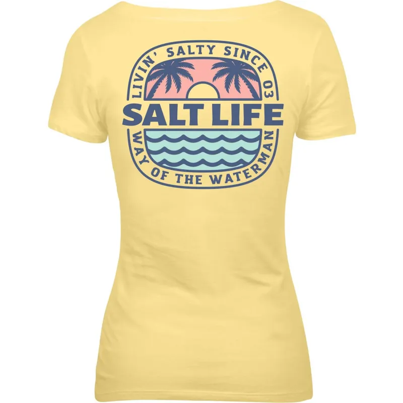 Women's Daily Paradise Short Sleeve Shirt sold by Salt Life