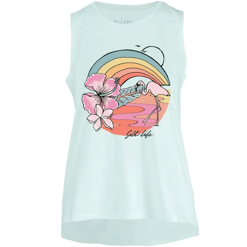 Women's Flamingo Row Tank Top sold by Salt Life