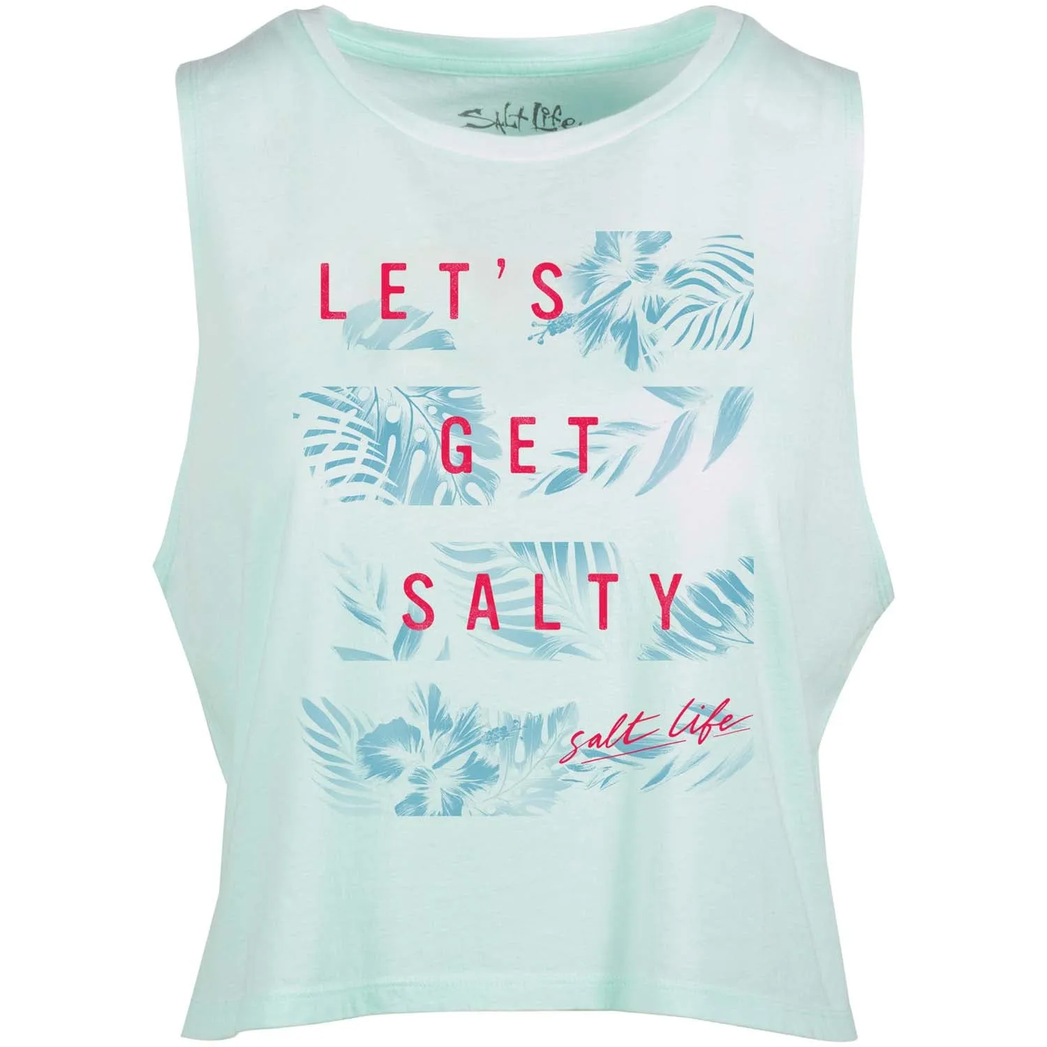 Women's Let's Get Salty Tank Top sold by Salt Life