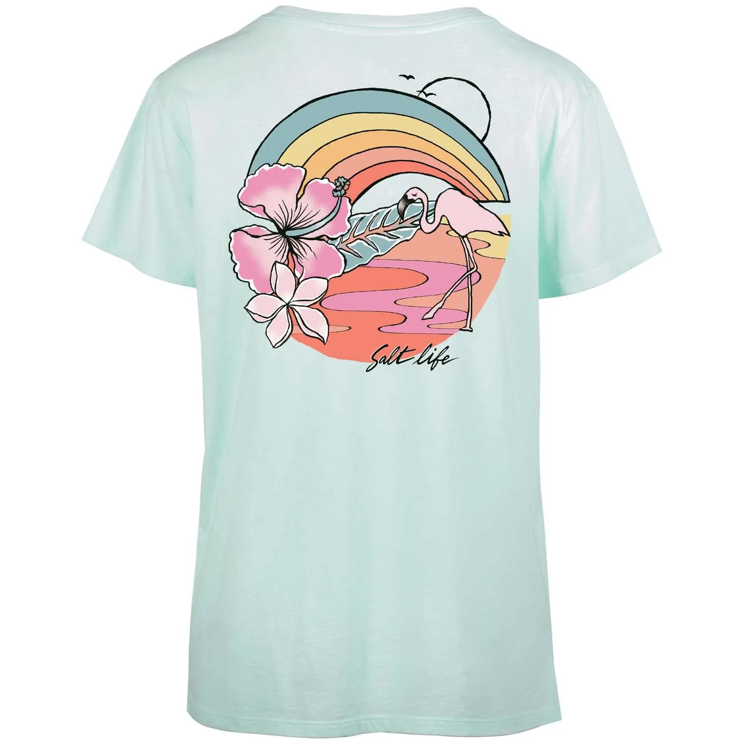 Women's Flamingo Row Short Sleeve Shirt sold by Salt Life