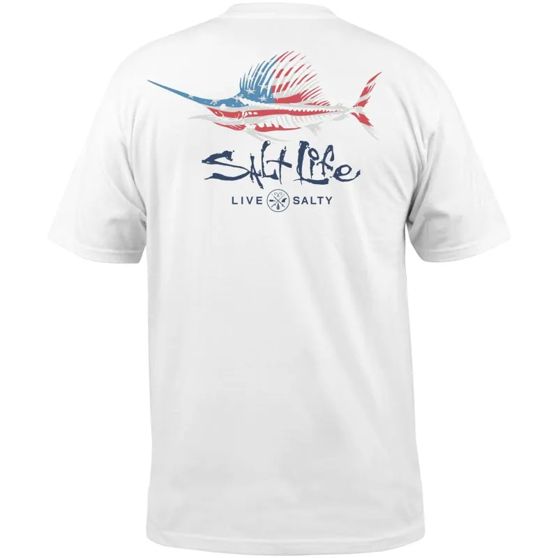 Sailfish N Bones Short Sleeve Shirt - BIG sold by Salt Life