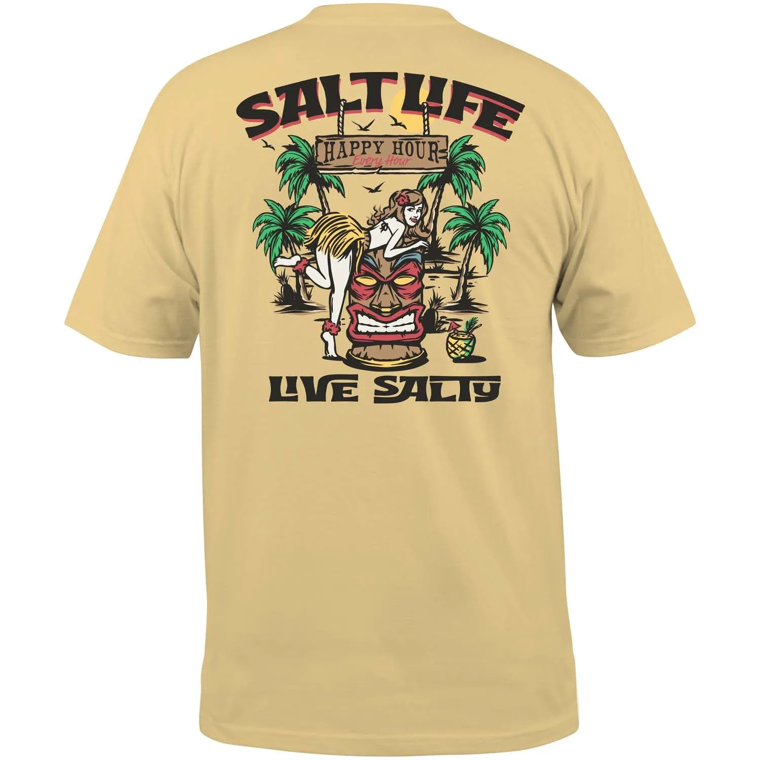 Tiki Hour Short Sleeve Shirt - BIG sold by Salt Life product image thumbnail 2