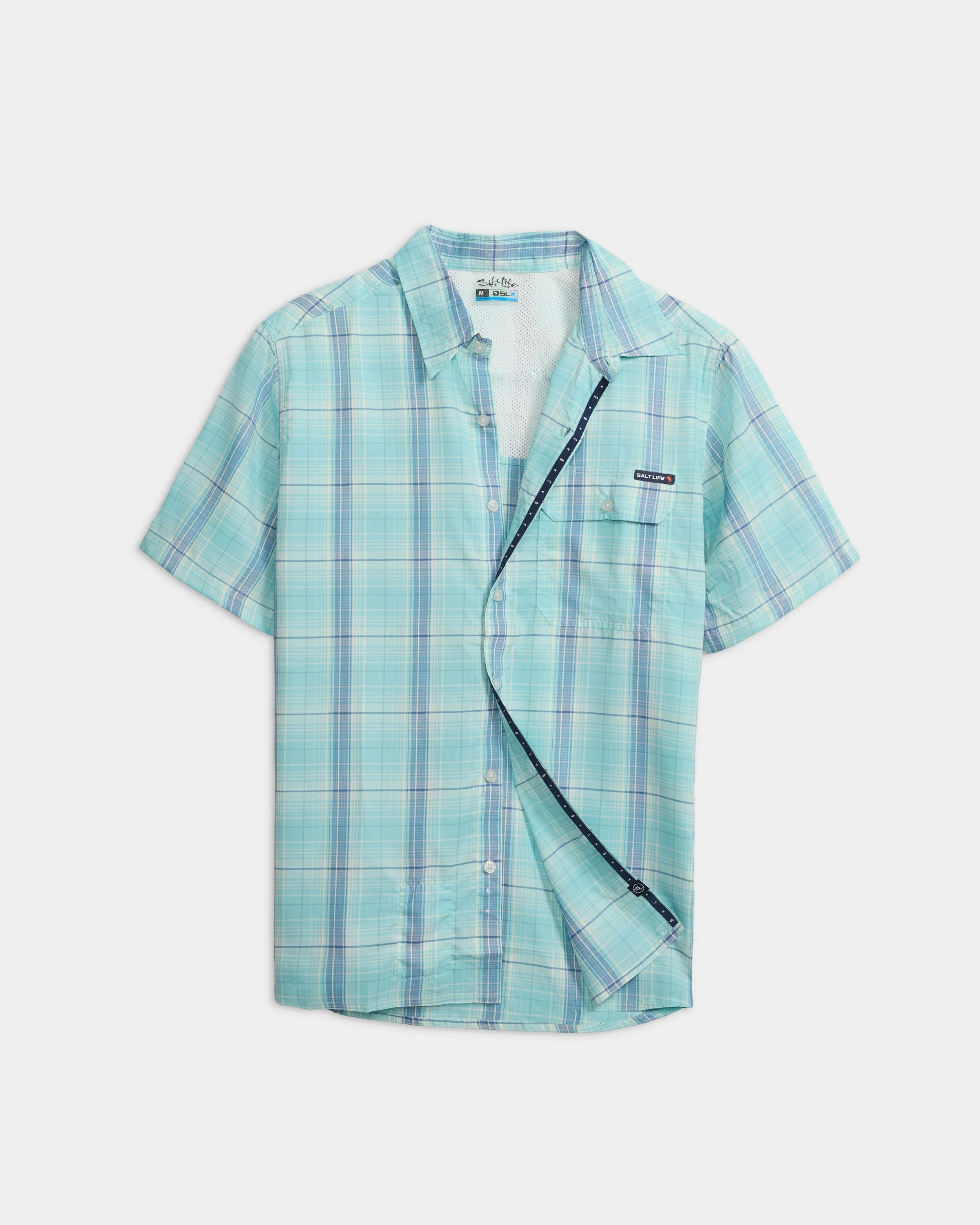 Men's Baitcaster SLX Performance Short Sleeve Shirt sold by Salt Life product image thumbnail 4