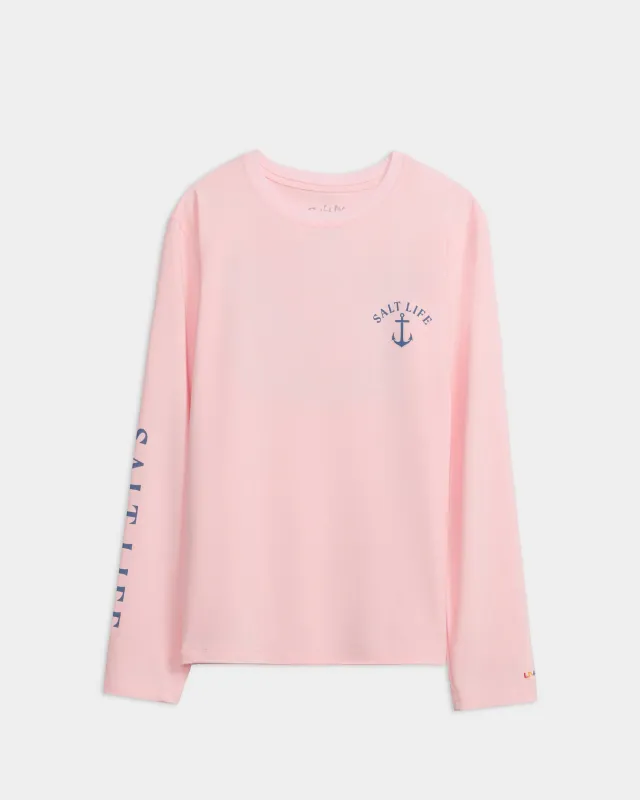 Women's Ambush Anchor SLX Performance Long Sleeve Shirt sold by Salt Life