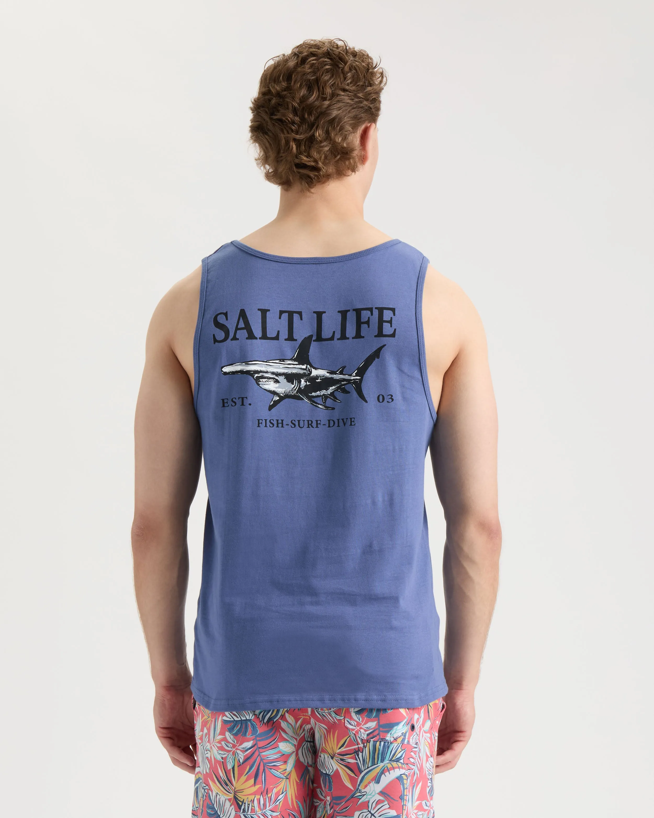 Men's Hammerhead Time Tank Top sold by Salt Life product image thumbnail 3