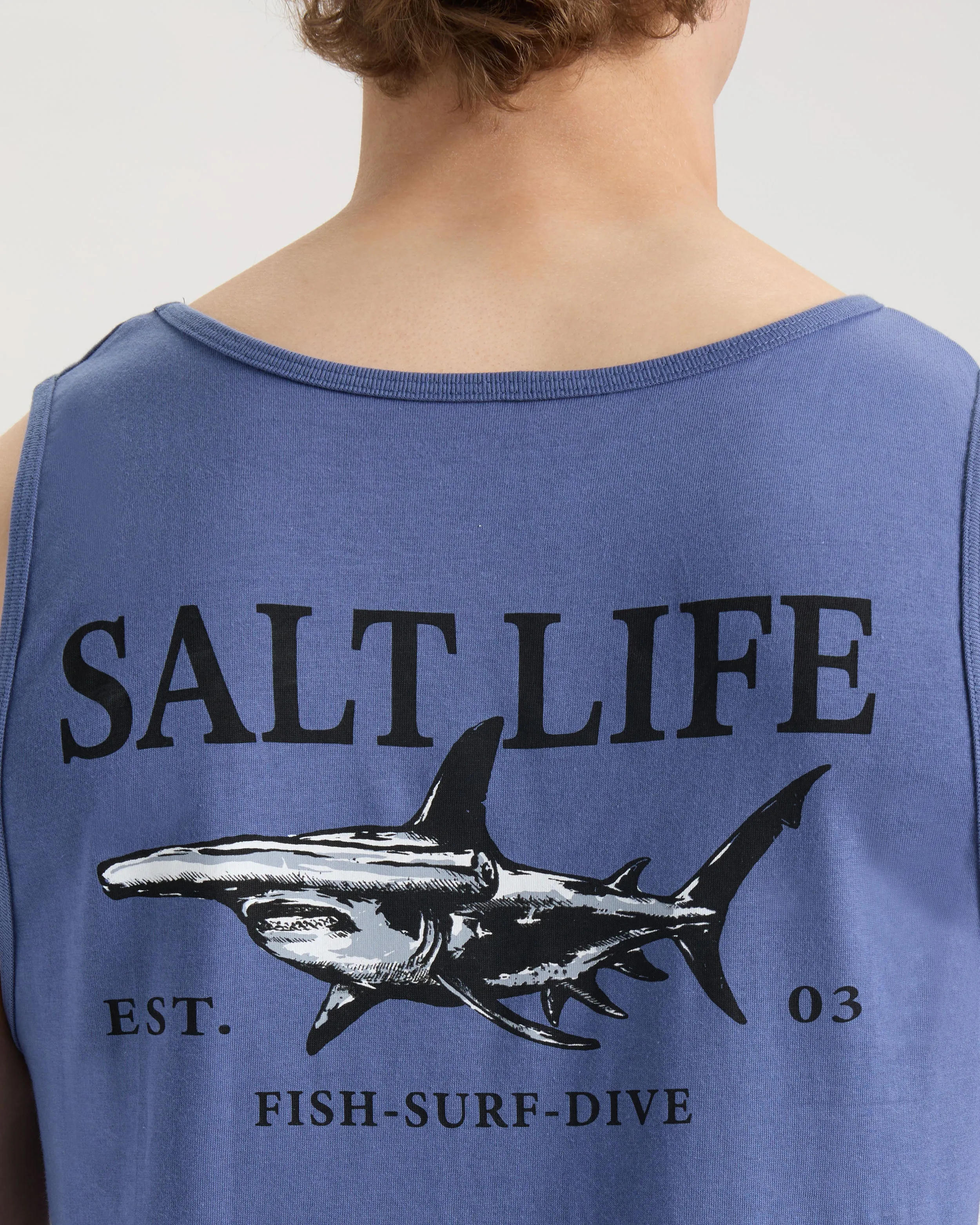 Men's Hammerhead Time Tank Top sold by Salt Life product image thumbnail 4