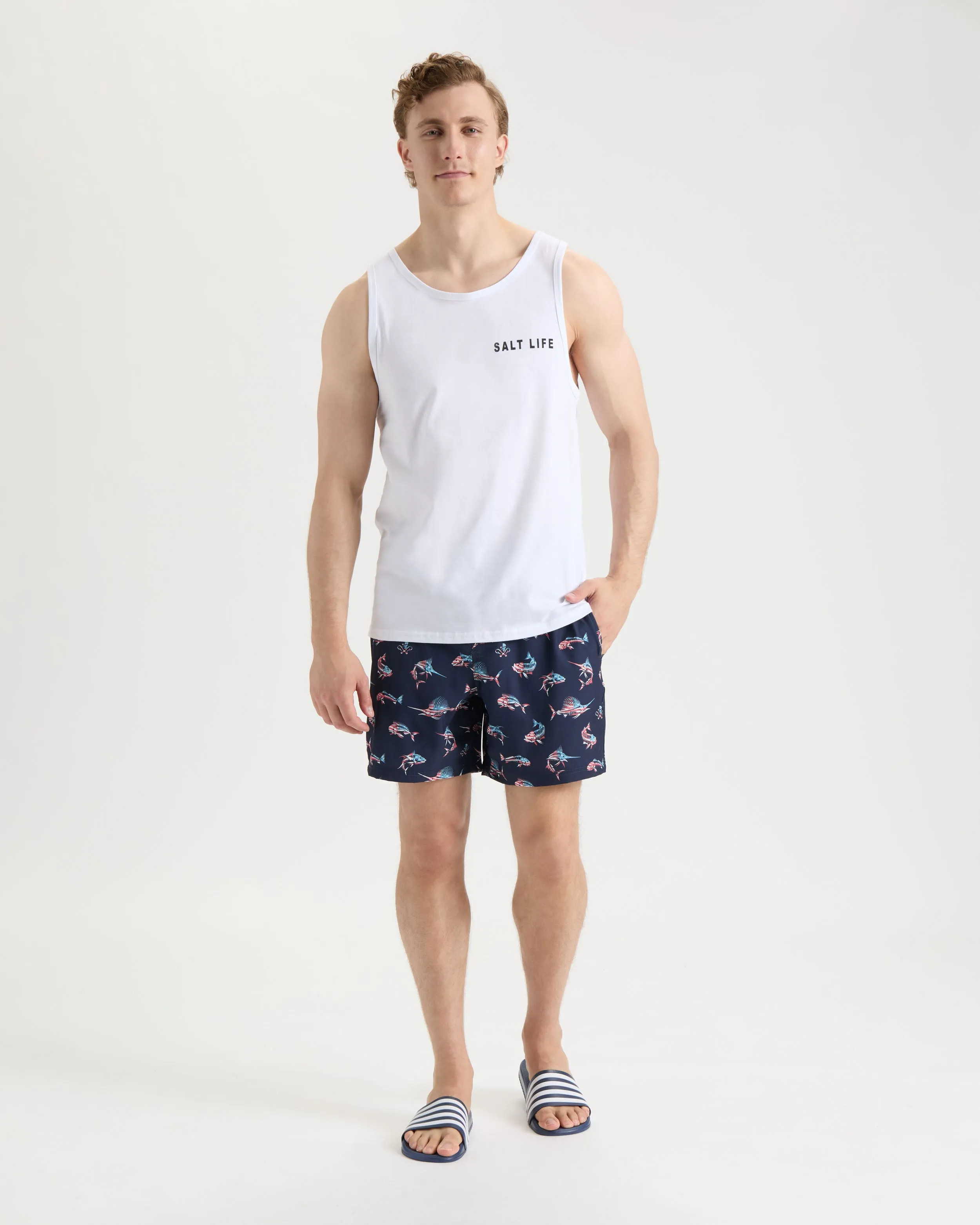 Men's Served Fresh Tank Top sold by Salt Life product image thumbnail 5