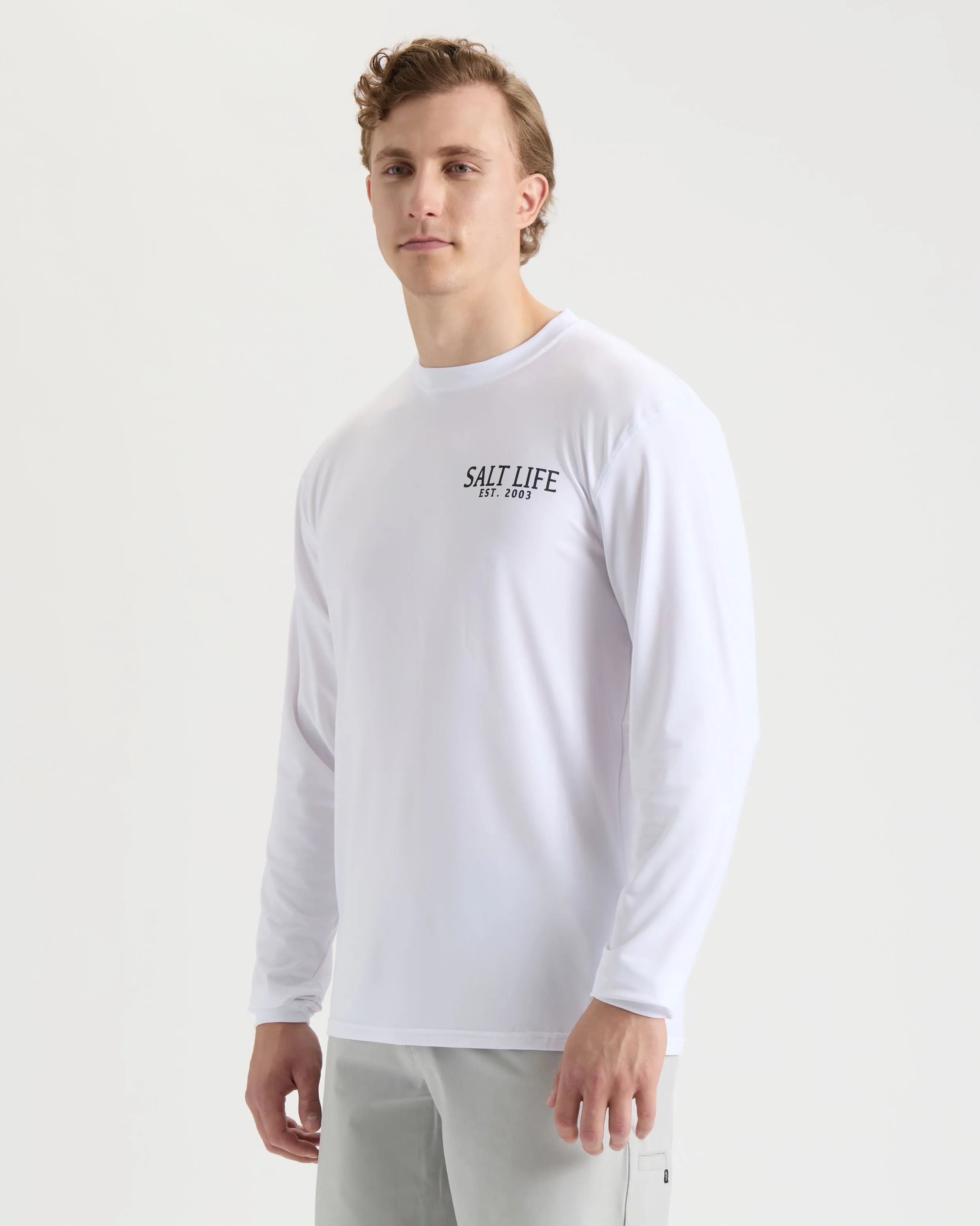 Men's American Quiver SLX Performance Long Sleeve Shirt sold by Salt Life product image thumbnail 4