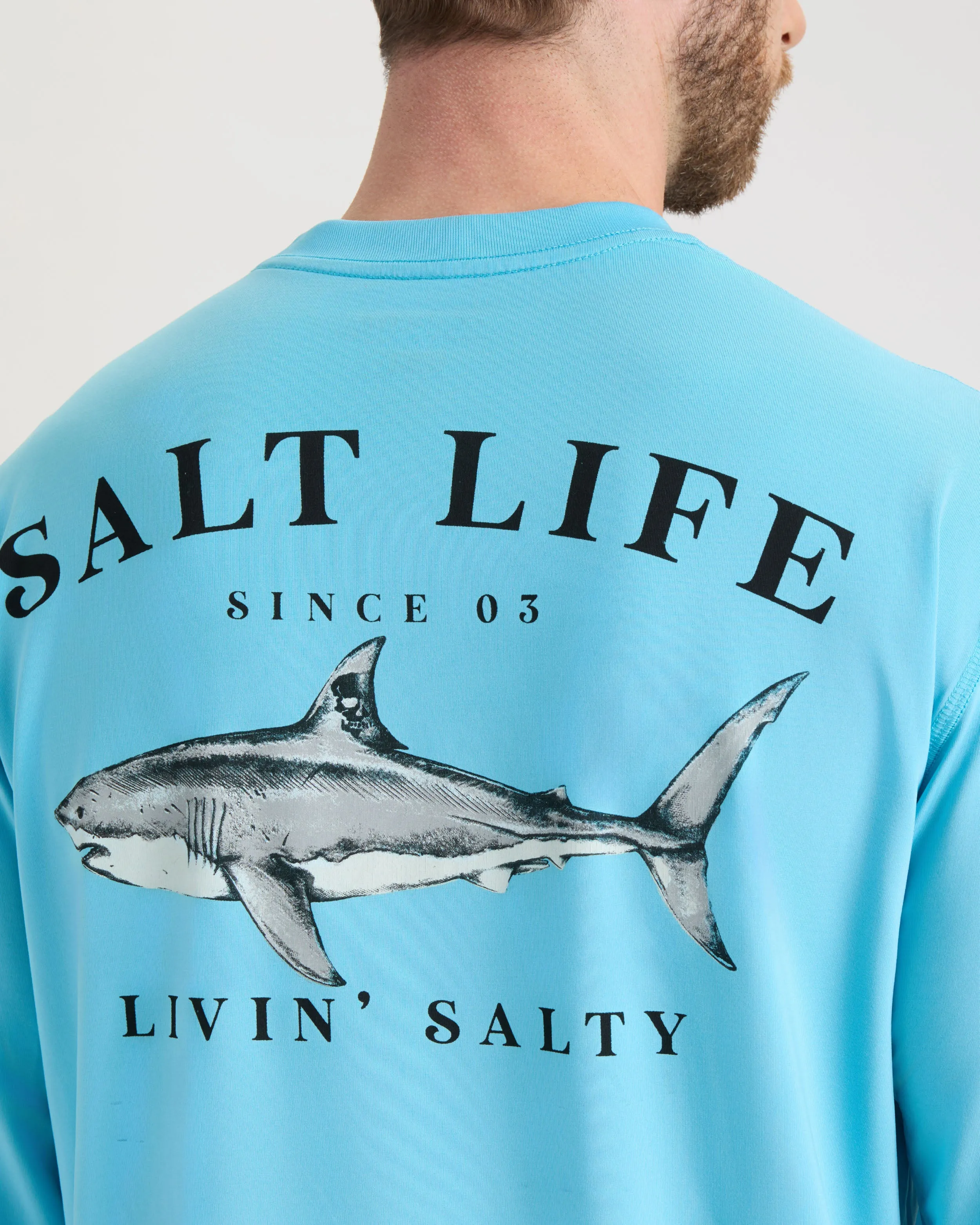 Men's Jaws of Steel Long Sleeve SLX Performance Shirt sold by Salt Life product image thumbnail 4