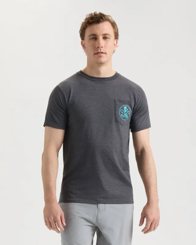 Men's Skull and Hooks Short Sleeve Shirt sold by Salt Life