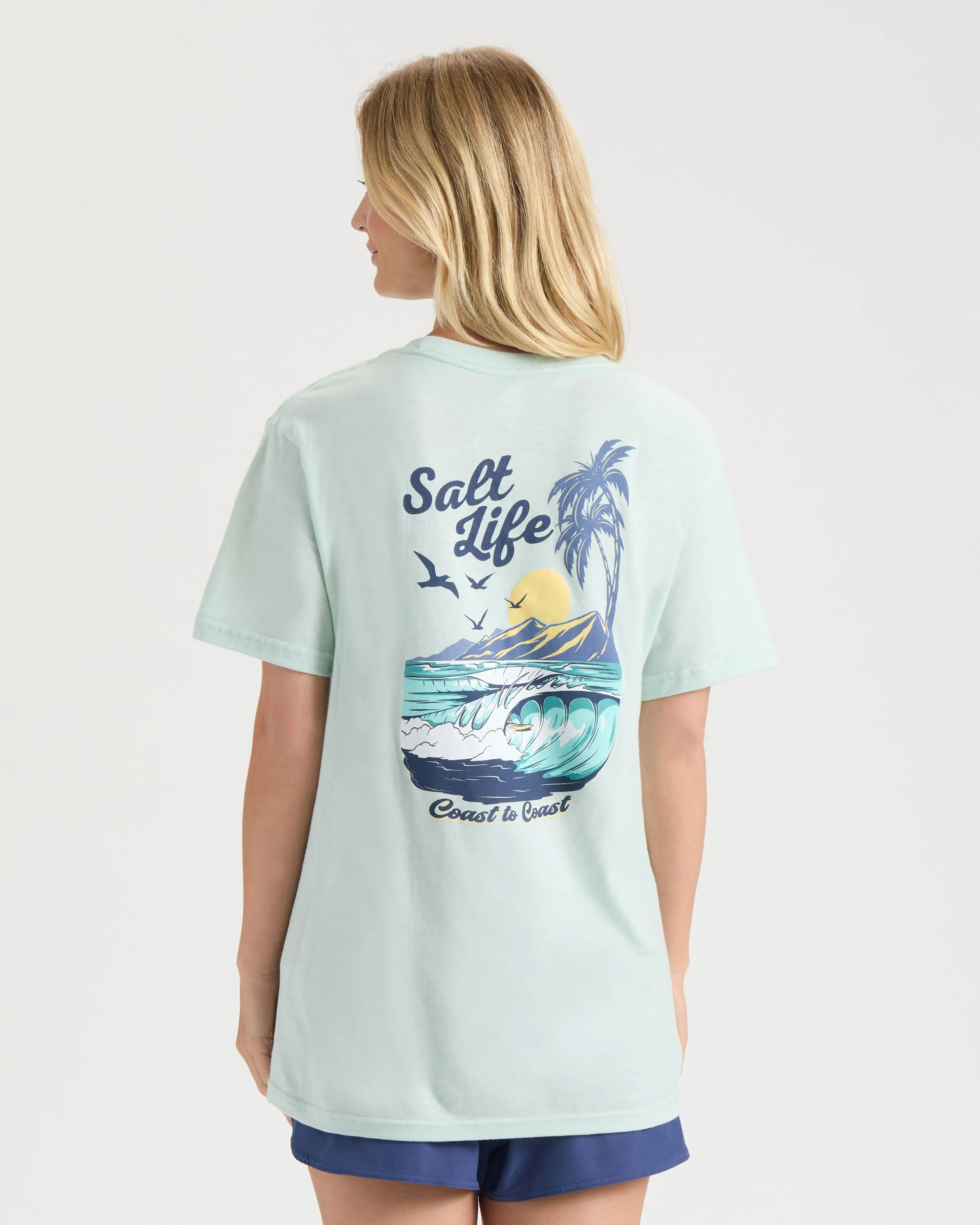 Women's Coastal Break V-neck Tee sold by Salt Life product image thumbnail 2
